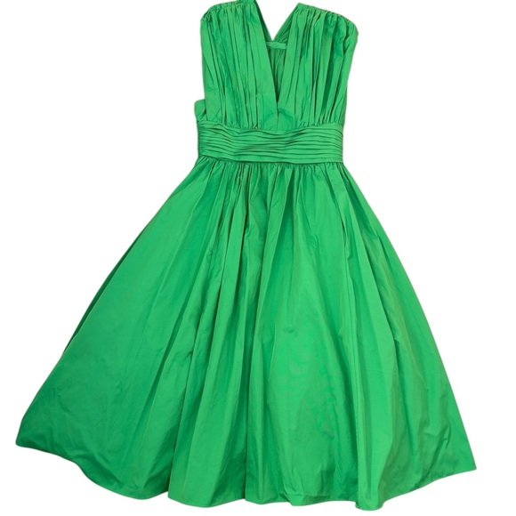 Tracy Reese Green Midi Dress - Picture 8 of 11